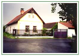 house in czech village