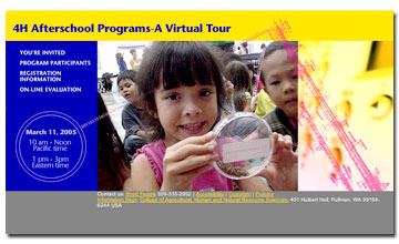 4H AFTER SCHOOL PROGRAMS - A VIRTUAL TOUR